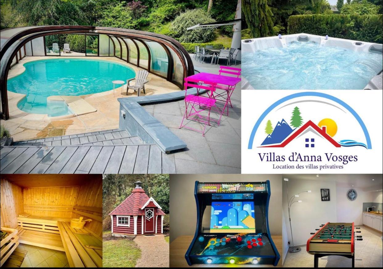 Villa 250M2 Avec Piscine Chauffee & Spa & Kota-Grill & Sauna Saint-Die-des-Vosges Exterior foto